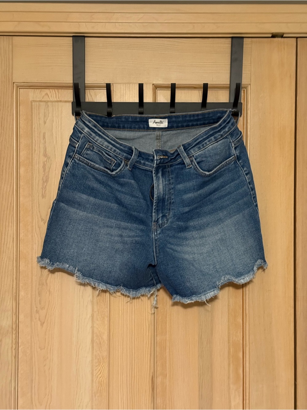 Amalli Talli Denim Jean Shorts in Medium Blue - Women's